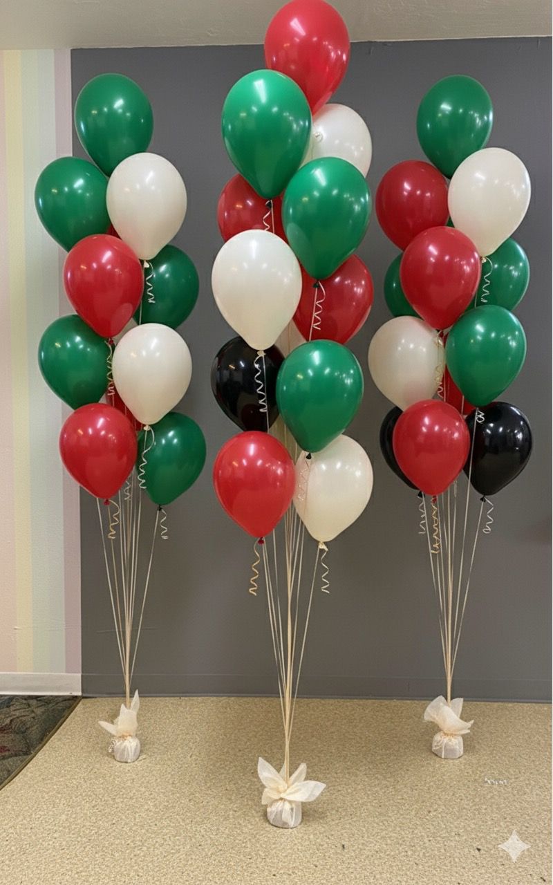 UAE National Celebration Balloon Bouquets