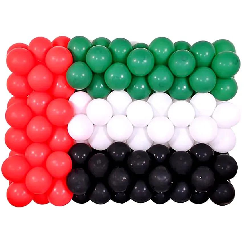 UAE Flag Balloon Arrangement
