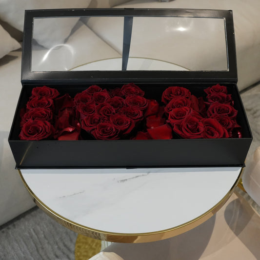 Luxury Heart-Inspired Red Rose Box – Premium Gifting Edition