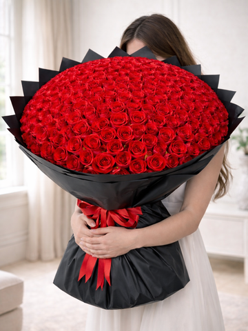 Red Bloom rose bouquet.png