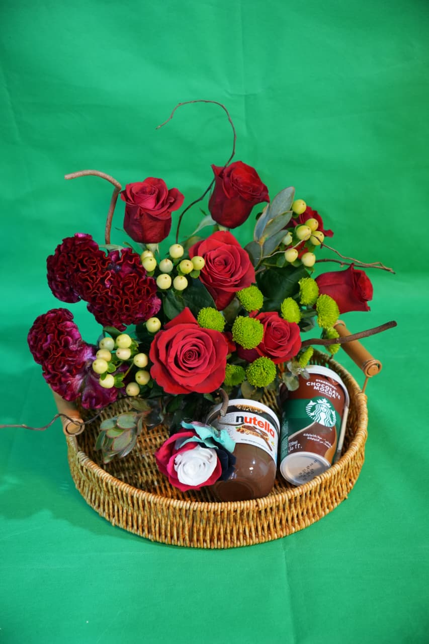 Rose & Chocolate Basket
